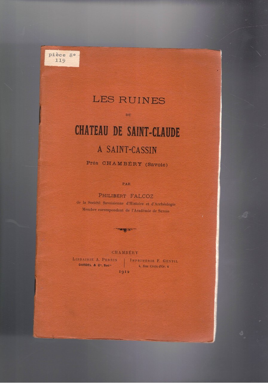 Les Ruines du Chateau de Saint-Claude a Saint-Cassin pres Chambery … | Immagine principale