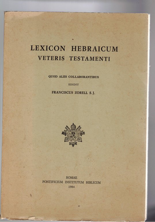 Lexicon hebraicum veteris testamenti. Animadversiones in indicem vocabulorum latino- hebraicum., … | Immagine Gallery 2