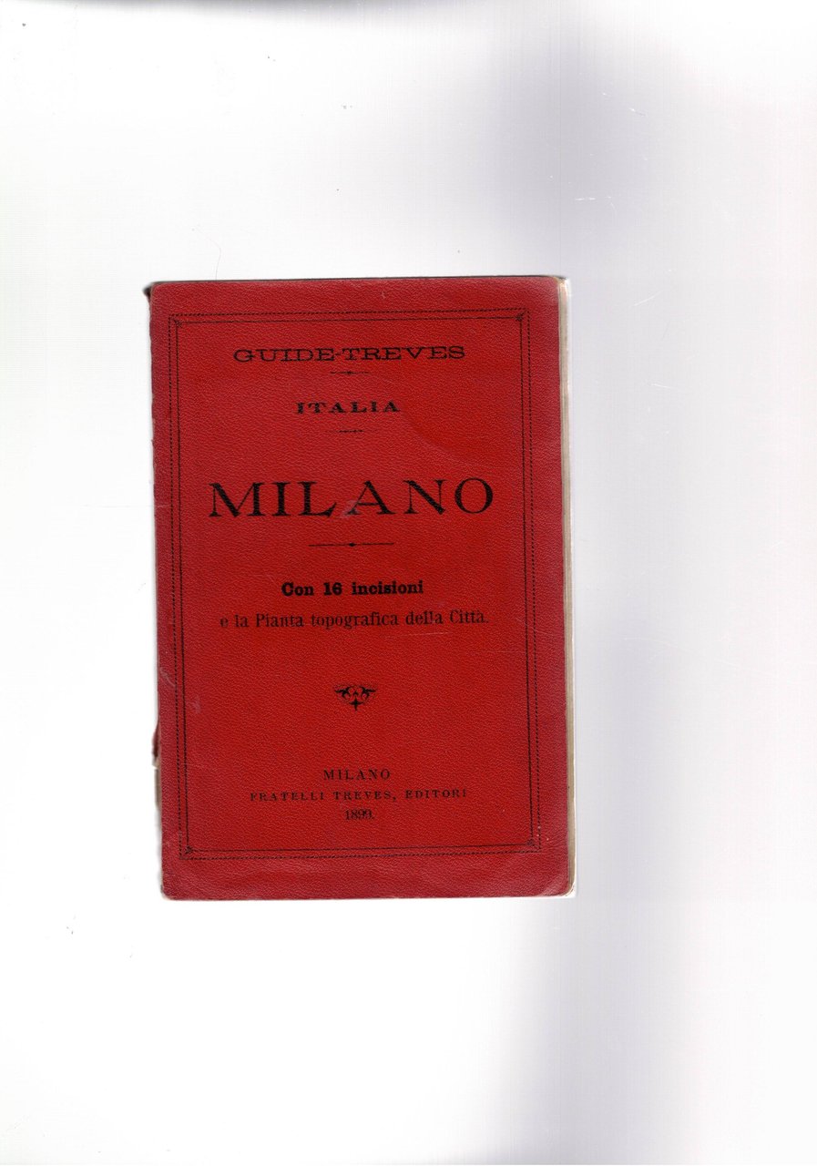 Milano, (guida con 16 inc. e la pianta topgrafica della … | Immagine principale