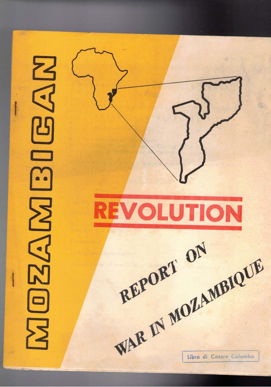 Mozambican Revolution. Periodico con uscita sfalsata del movimento rivoluzionario, disponiamo …