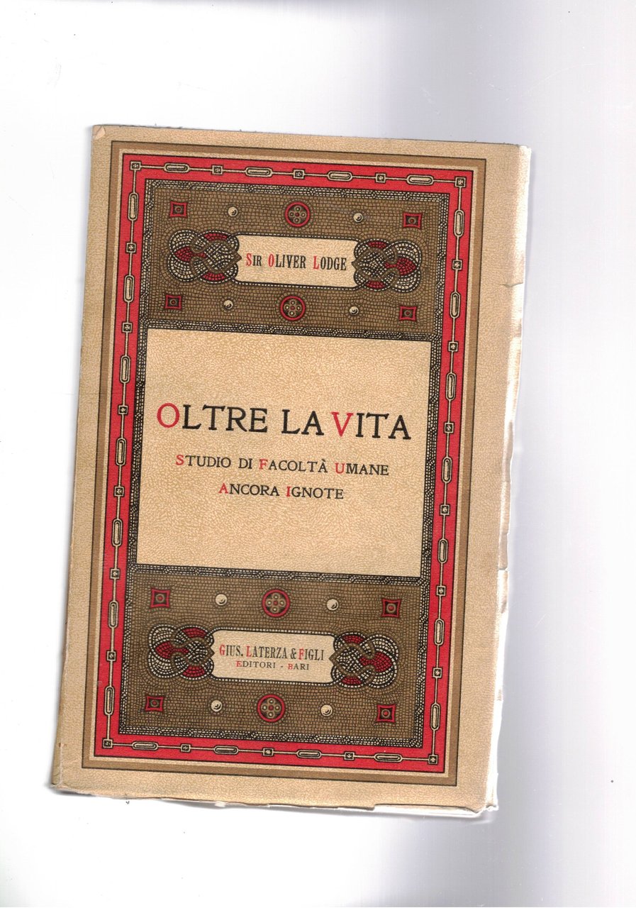 Oltre la vita, studio di facoltà umane ancora ignote.