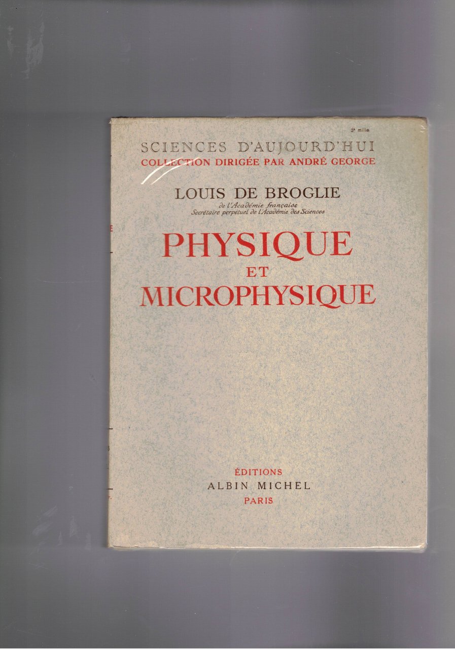 Physique et microphysique.