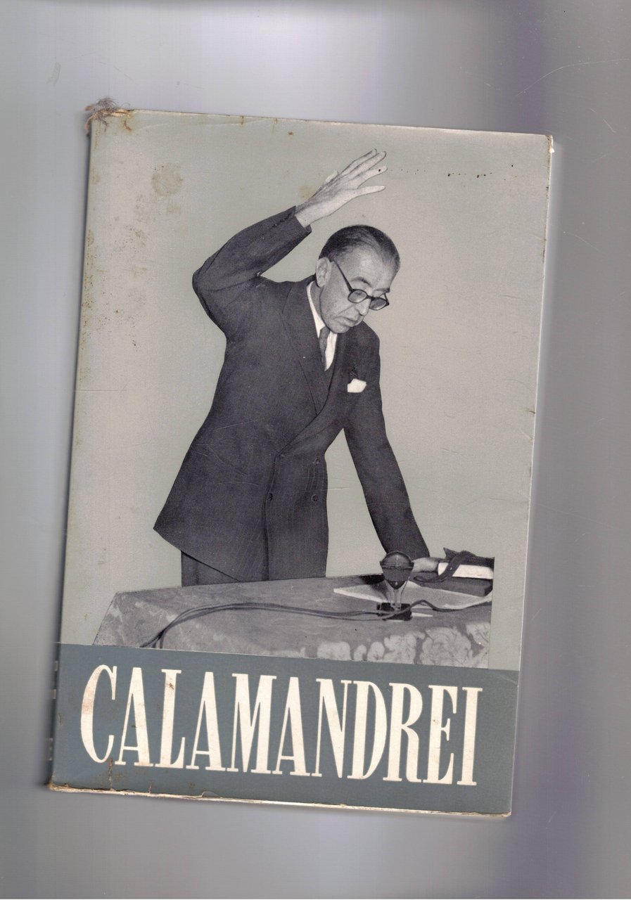 Piero Calamandrei, numero straordinario della rivista Il Ponte. Suppl. al …