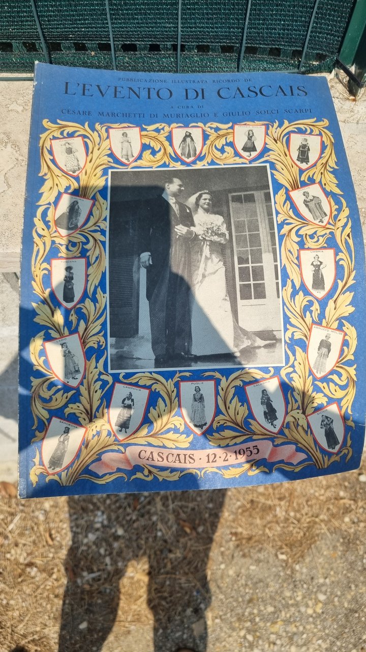Ricordi de l'evento di Cascais. Pubblicazione illustrata del matrimonio di …