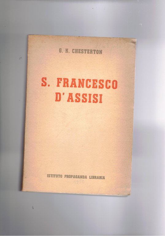 S. Francesco d'Assisi. Traduzione di Angelina Del Vecchio.