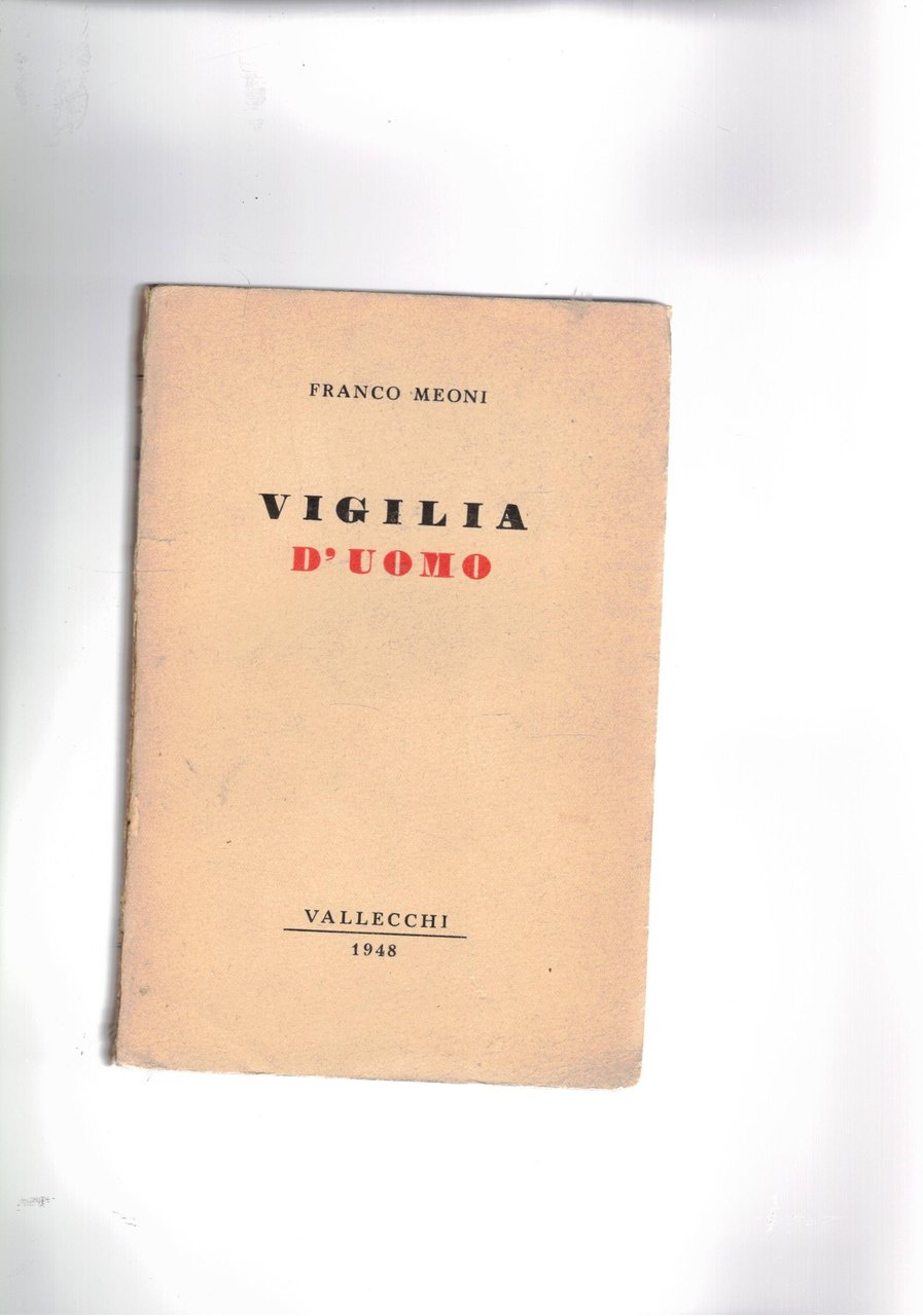 Vigilia d'uomo.