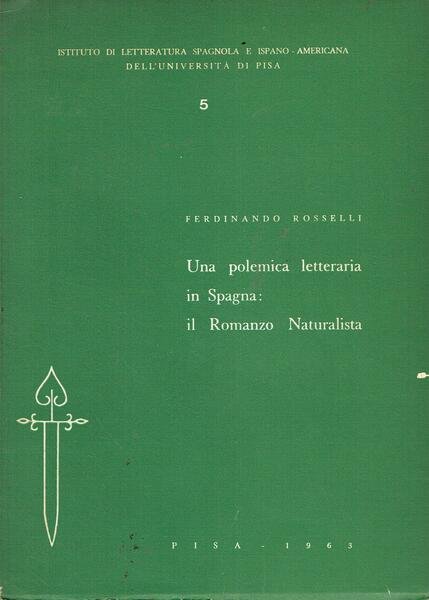 Una polemica letteraria in Spagna:il Romanzo NAturalista
