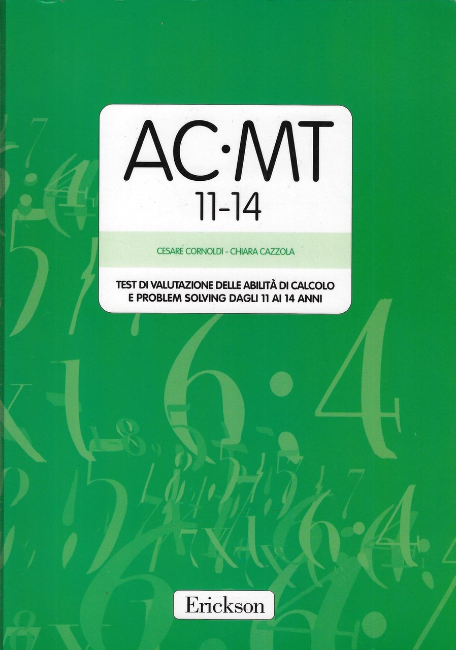 AC-MT 11-14. Test di valutazione delle abilità di calcolo e … | Immagine principale