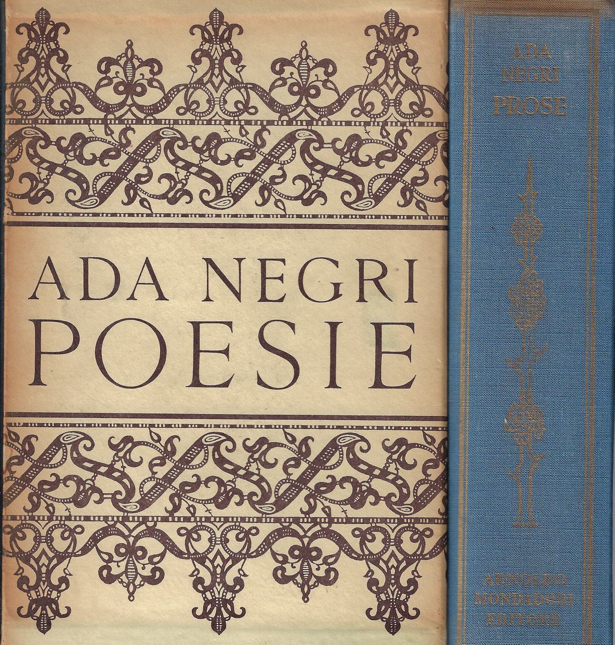 Ada Negri: Poesie. Prose (due volumi)