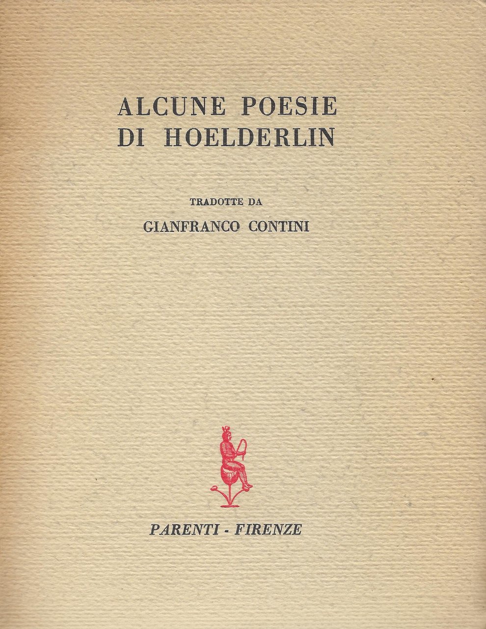 Alcune poesie di Hoelderlin