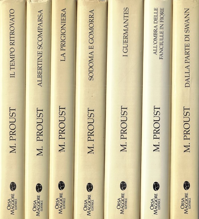 Alla ricerca del tempo perduto (sette volumi)