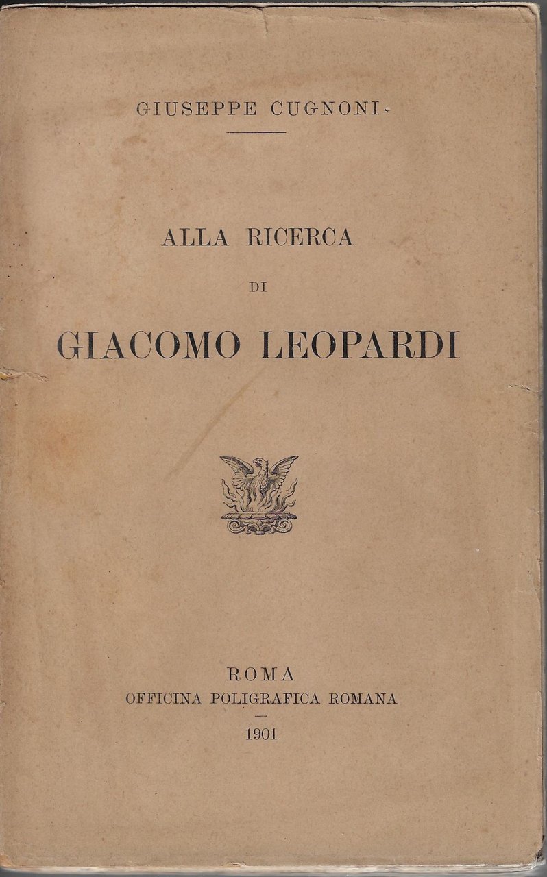 Alla ricerca di Giacomo Leopardi