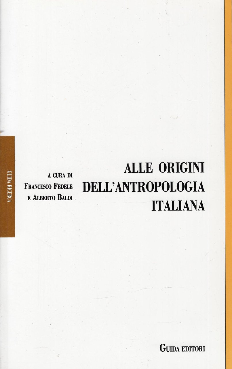 Alle origini dell'antropologia italiana