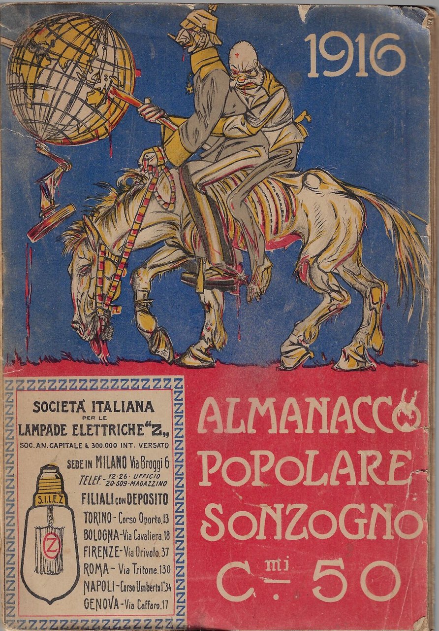 Almanacco Popolare Sonzogno 1916 | Immagine principale