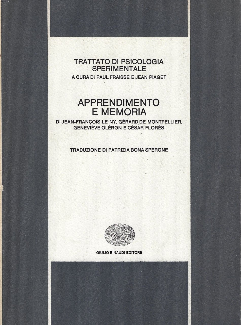 Apprendimento e memoria