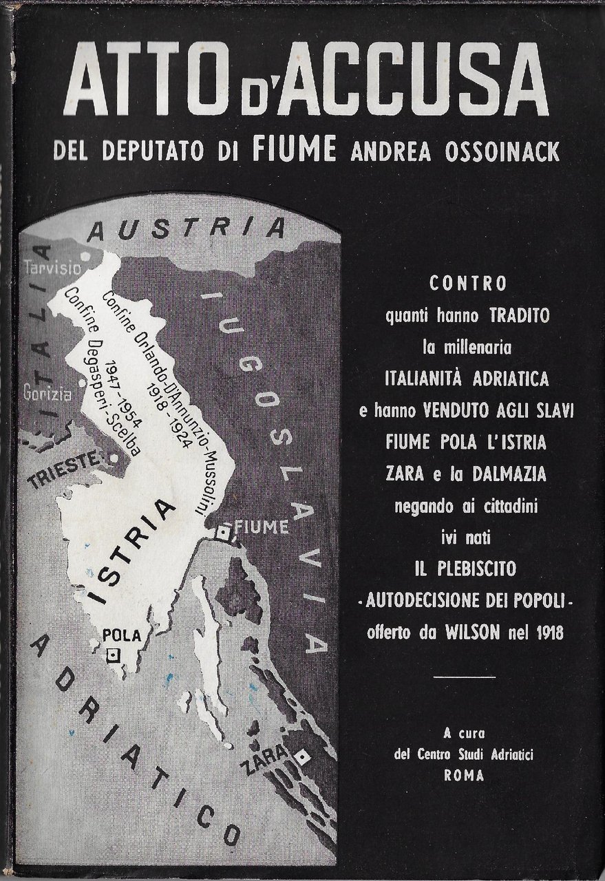 Atto d'accusa del deputato di Fiume Andrea Ossoinack