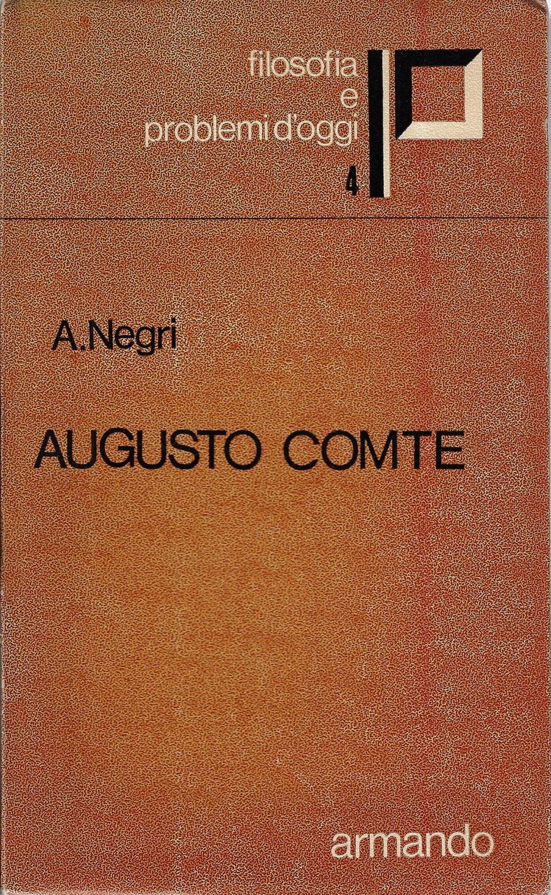 Augusto Comte e l'umanesimo positivistico | Immagine principale