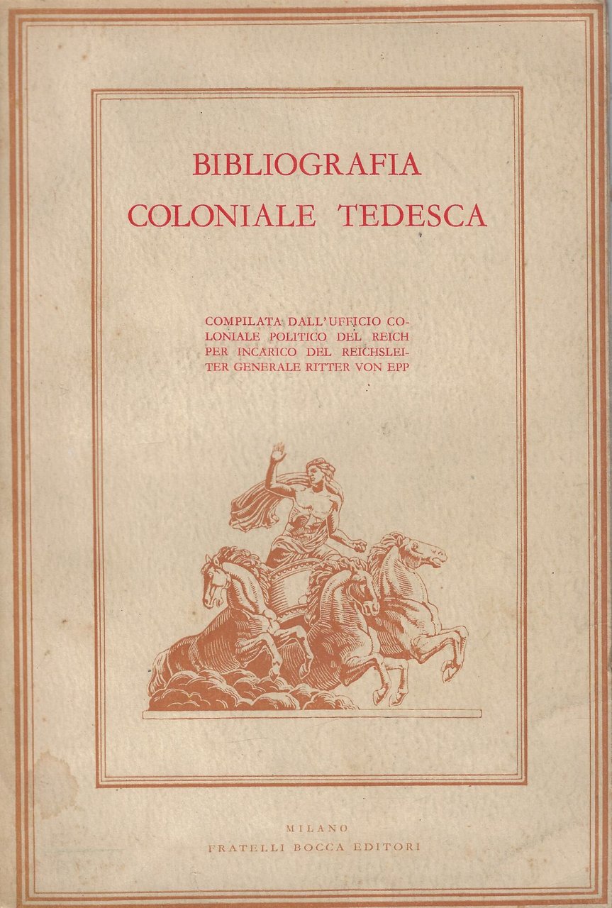 Bibliografia coloniale tedesca
