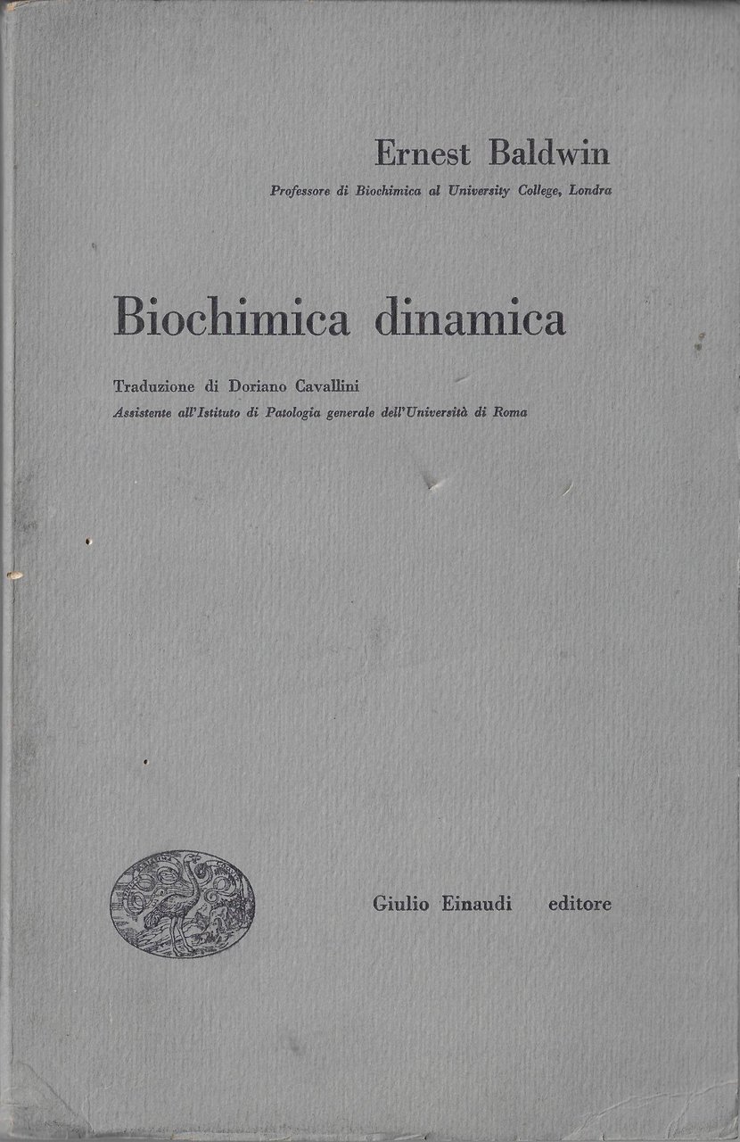 Biochimica dinamica