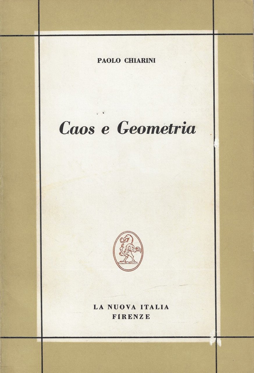 Caos e geometria : per un regesto delle poetiche espressioniste