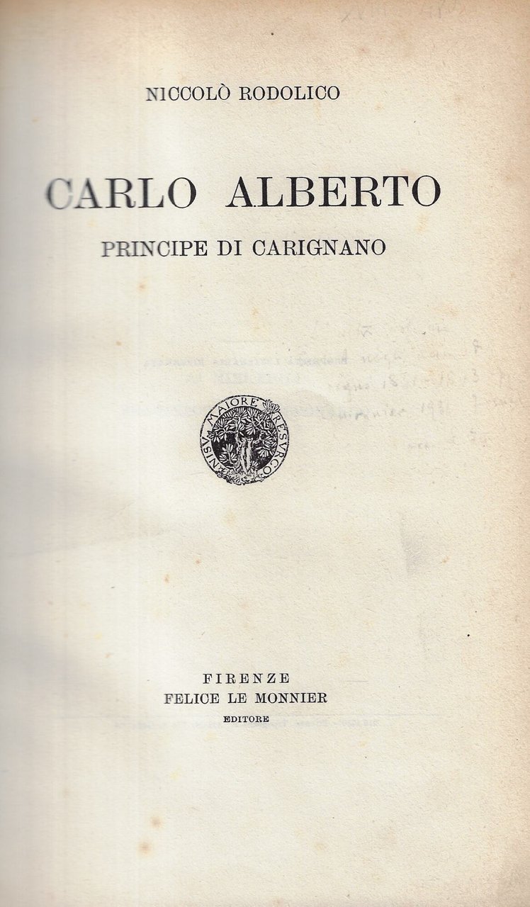Carlo Alberto principe di Carignano