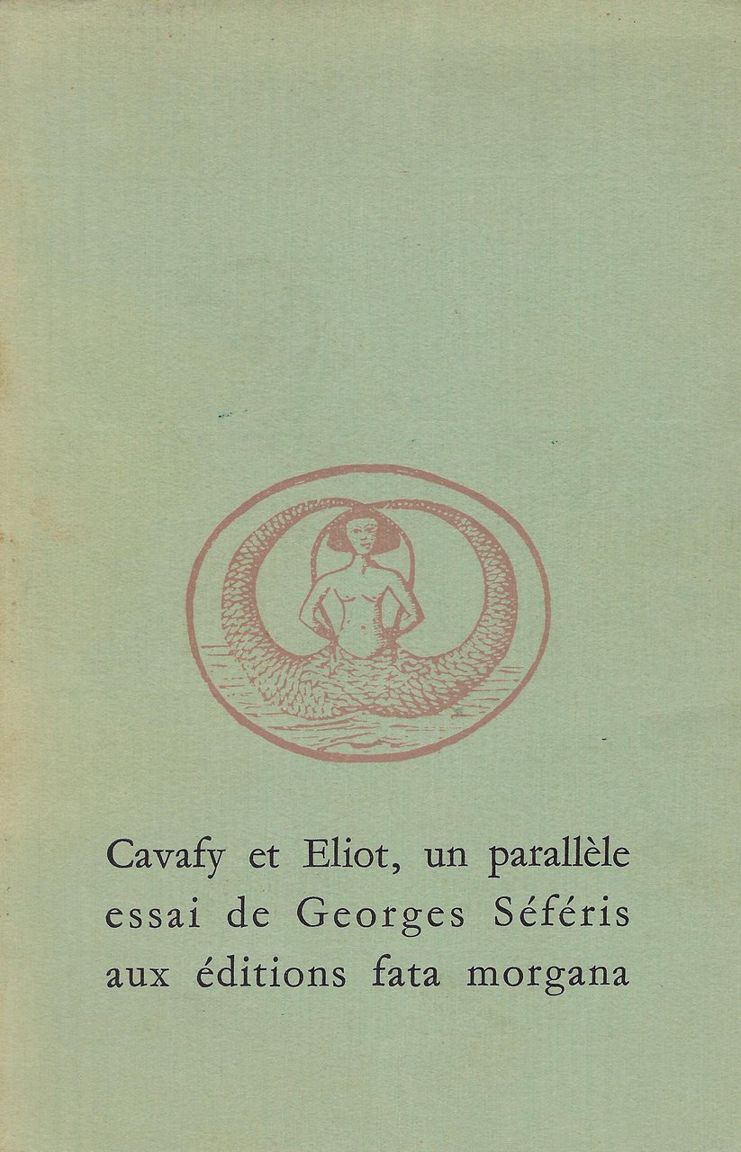 Cavafy et Eliot, un parallèle | Immagine principale