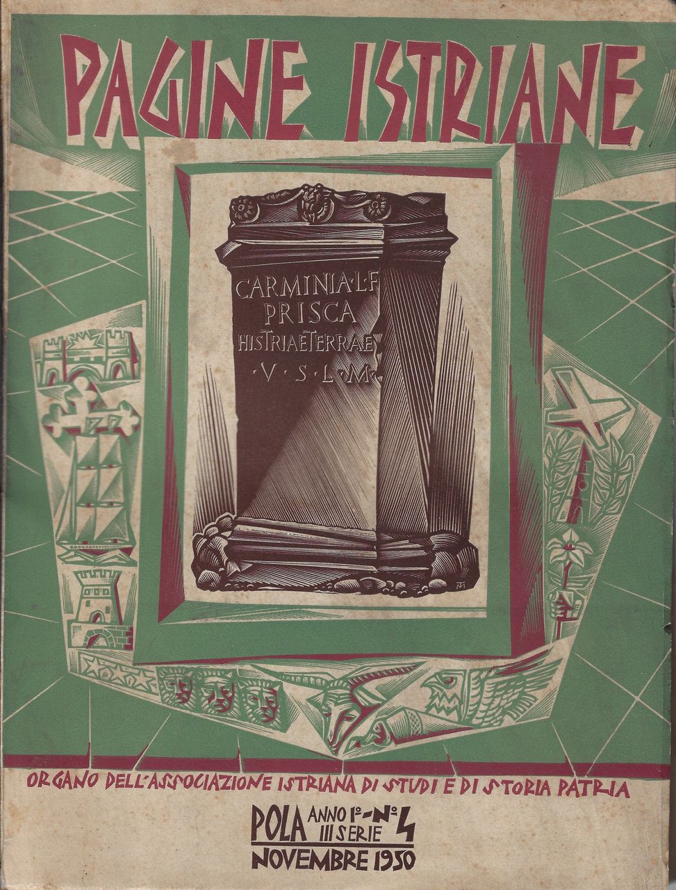 Celebrazioni degli istriani illustri. Numero speciale di: Pagine istriane