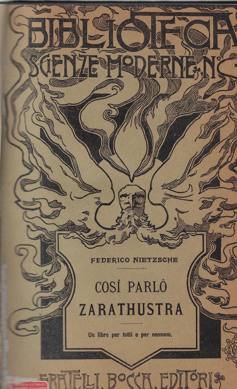 Cosi parlo Zarathustra : un libro per tutti e per …