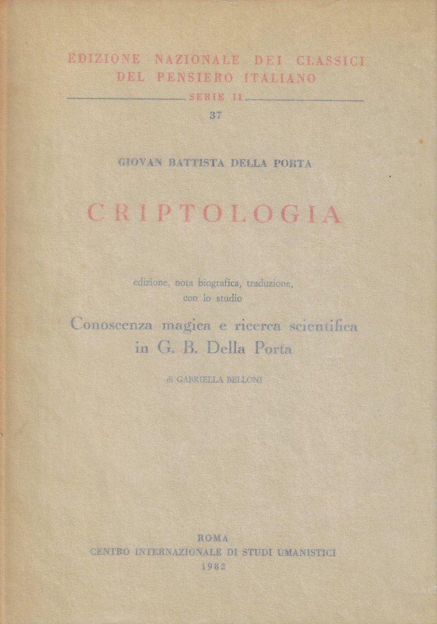Criptologia | Immagine principale