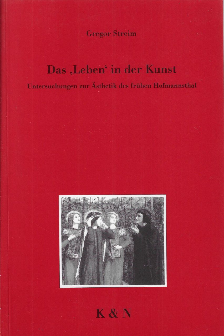 Das "Leben" in der Kunst: Untersuchungen zur Asthetik des fruhen …