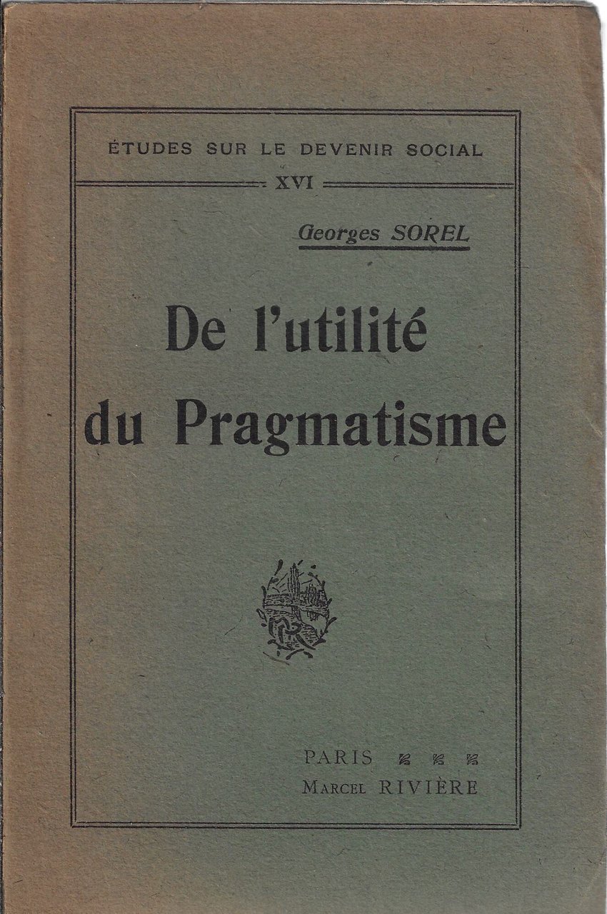 De l'utilité du Pragmatisme