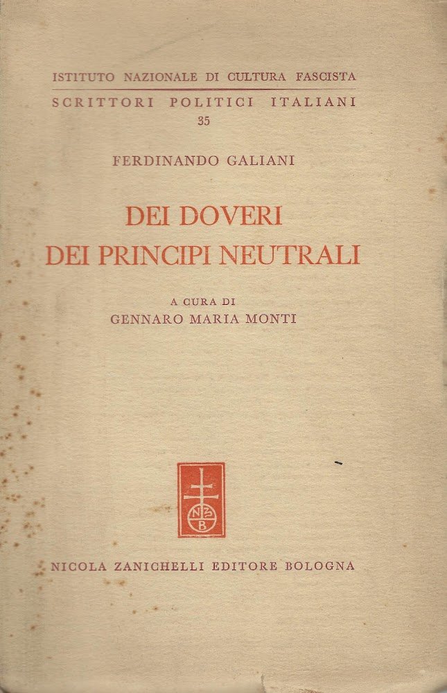 Dei doveri dei principi neutrali