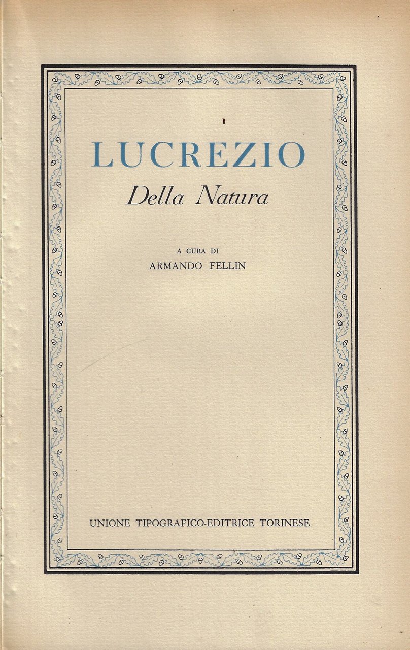 Della Natura