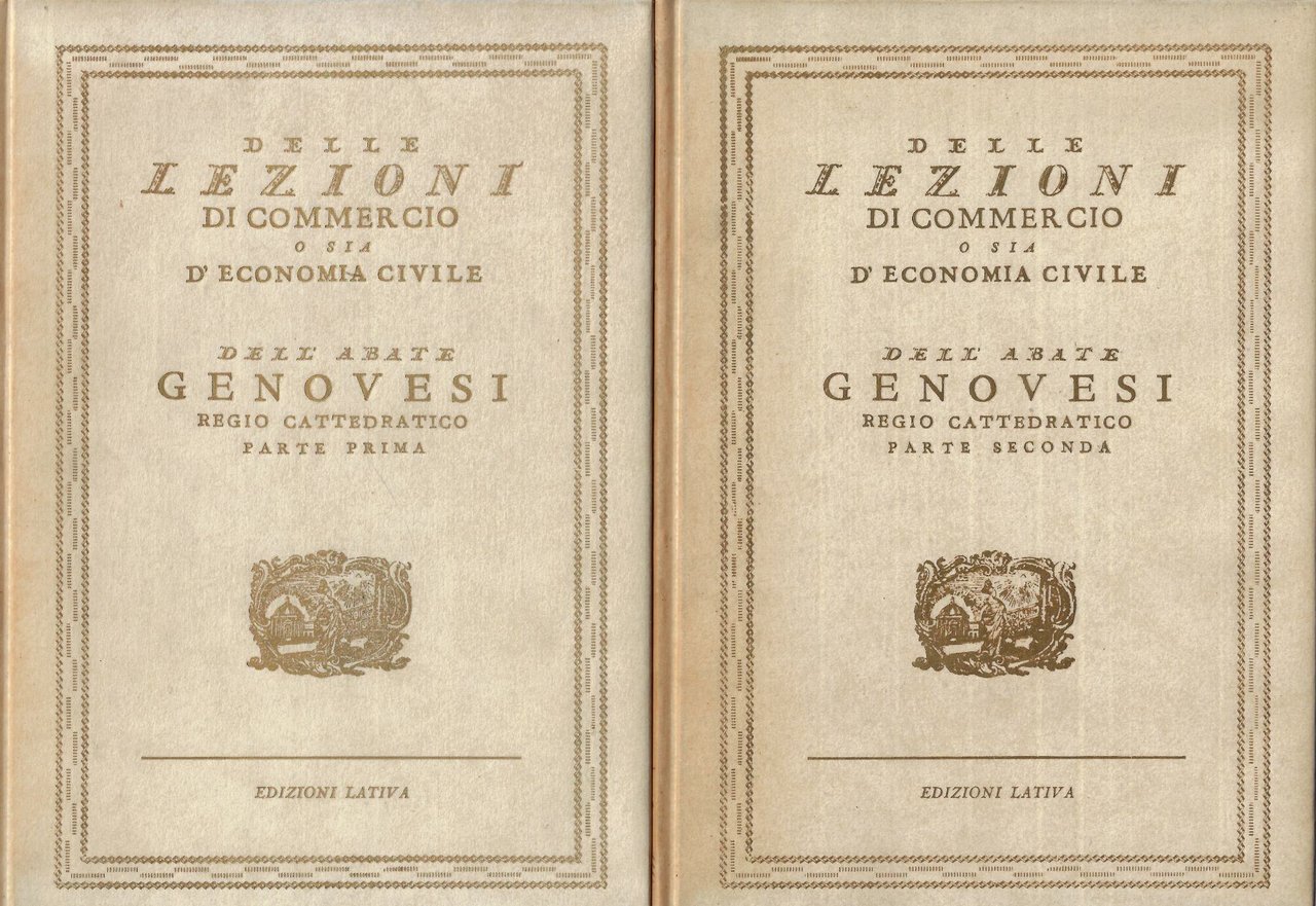 Delle lezioni di commercio o sia d'economia civile da leggersi …