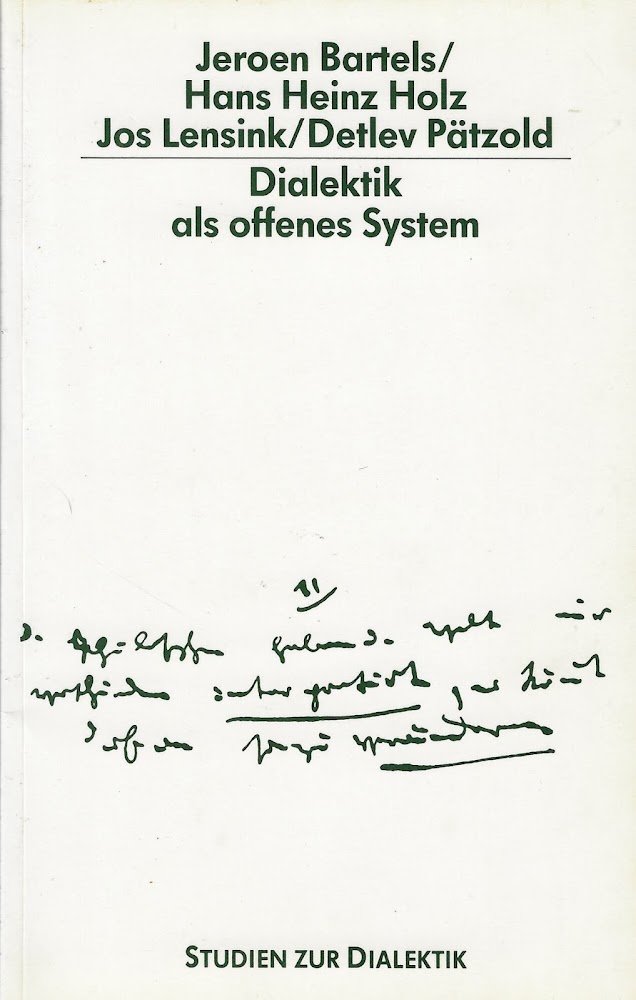 Dialektik als offenes system | Immagine principale