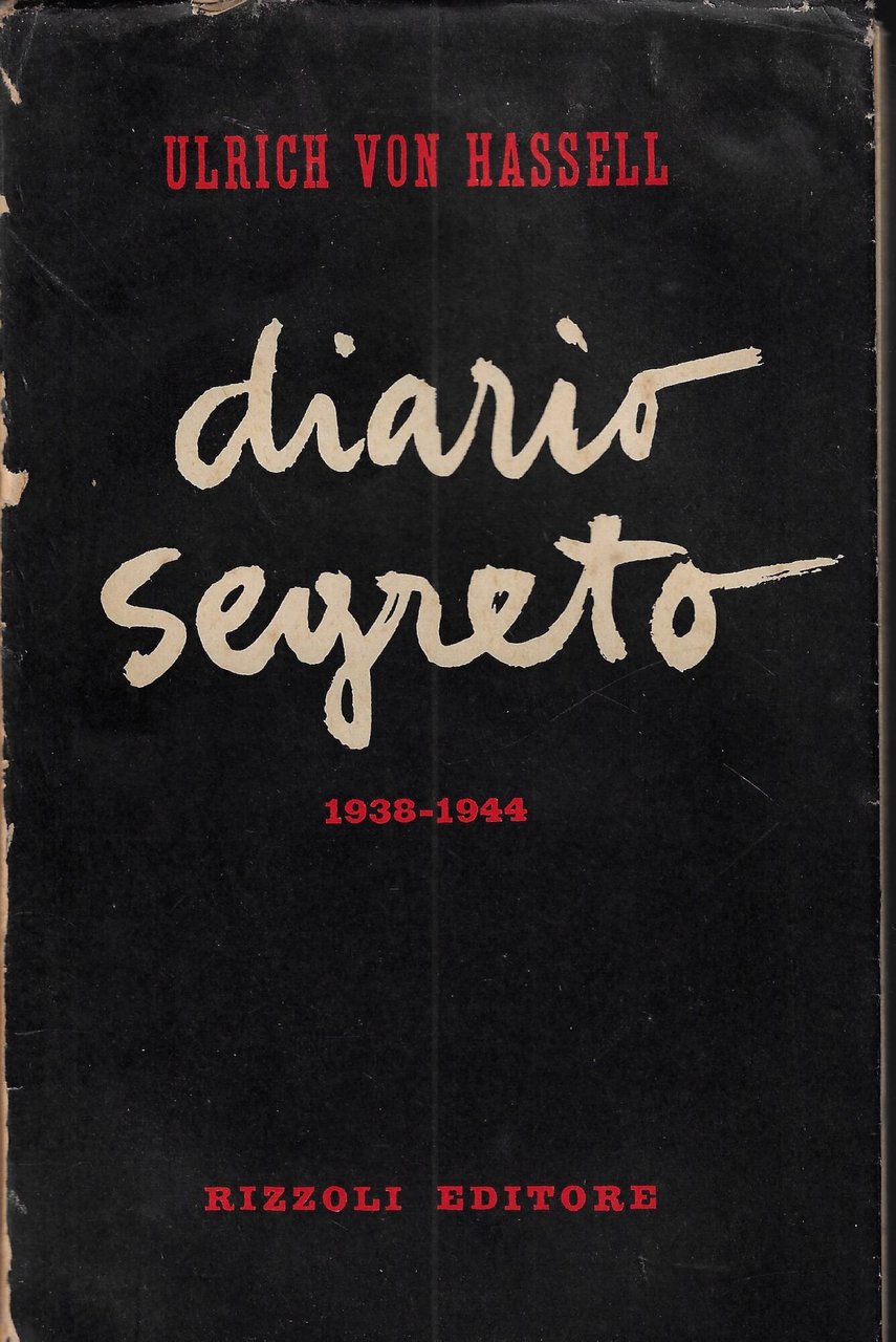 Diario segreto, 1938-1944