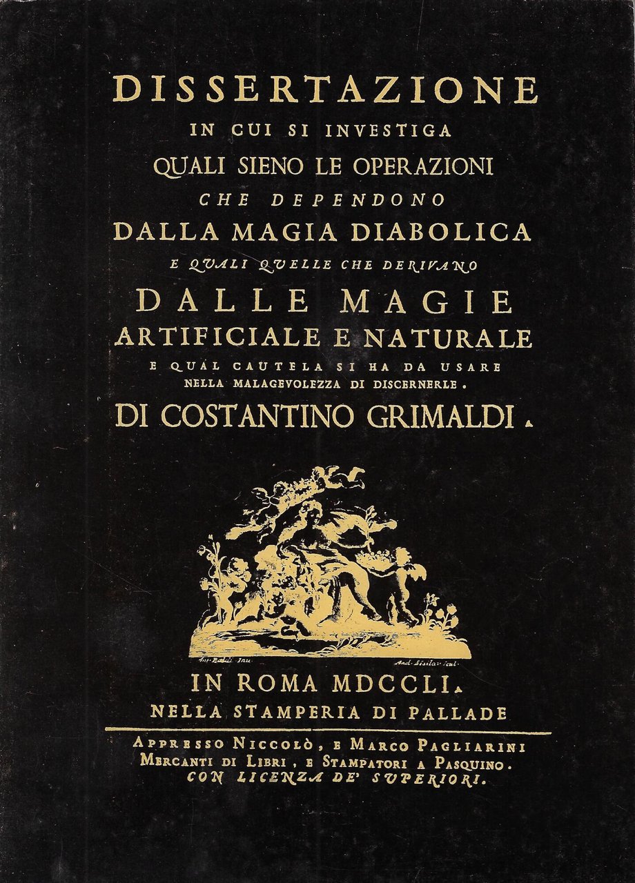 Dissertazione in cui si investiga: riproduzione dell'edizione di Roma del …