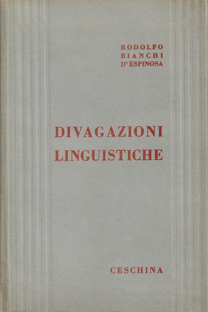 Divagazioni linguistiche