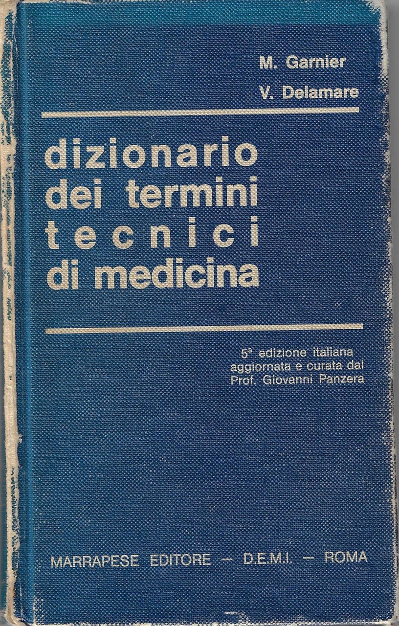 Dizionario dei termini tecnici di medicina