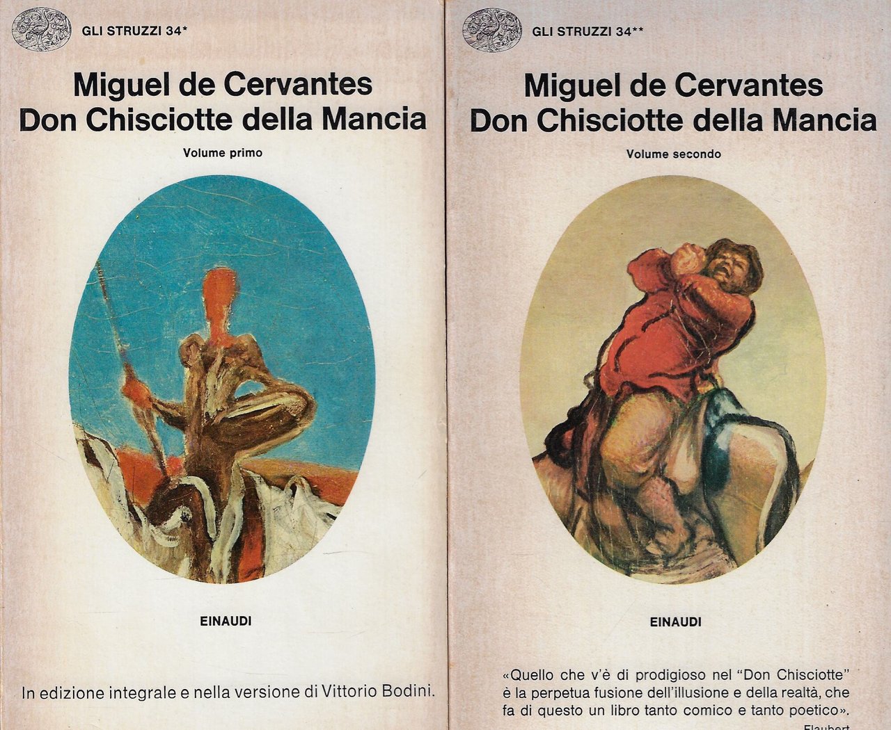 Don Chisciotte della Mancia (due volumi)