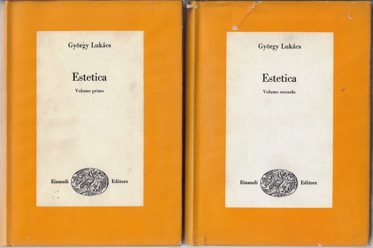 Estetica, due volumi