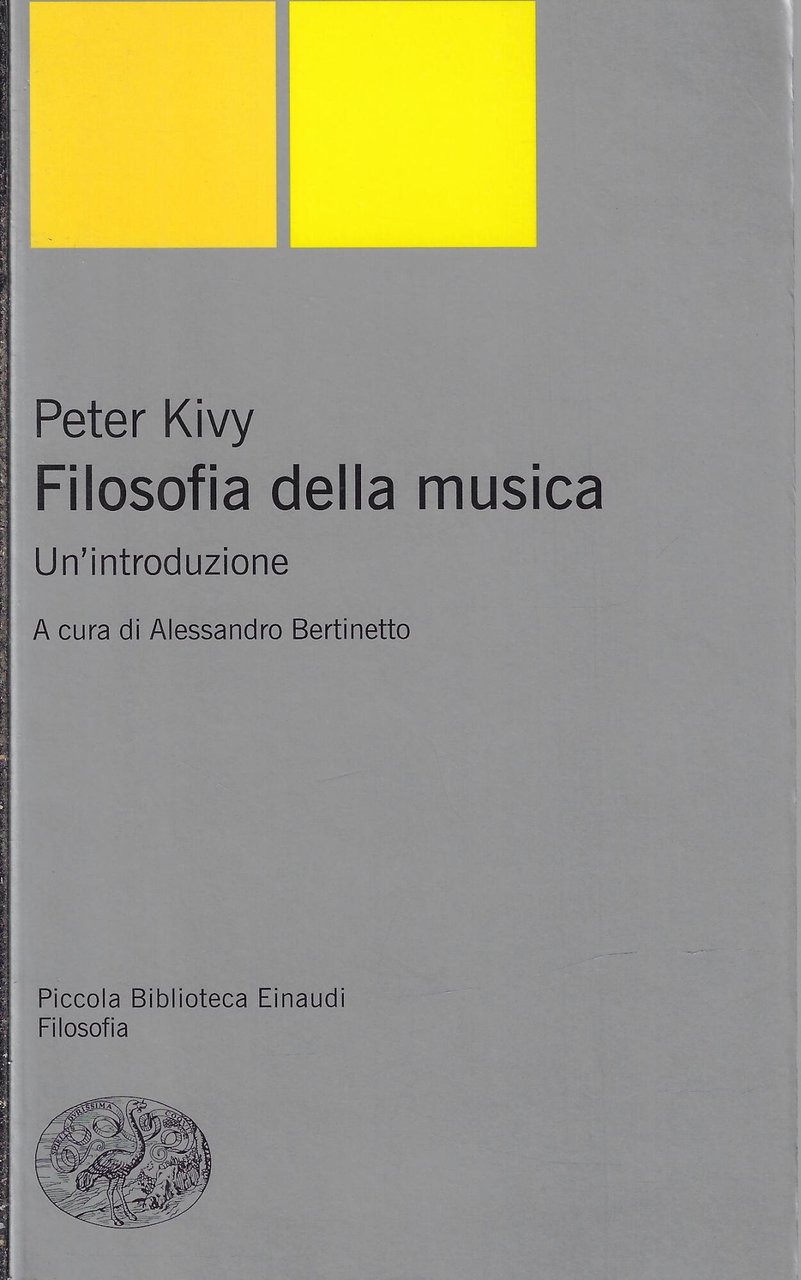 Filosofia della musica : un'introduzione