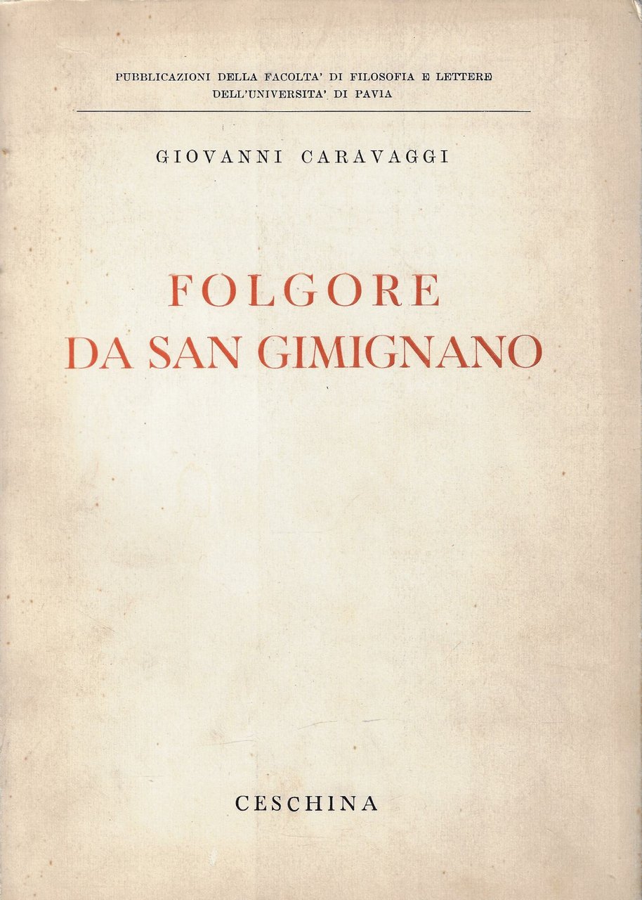 Folgore da San Giminiano