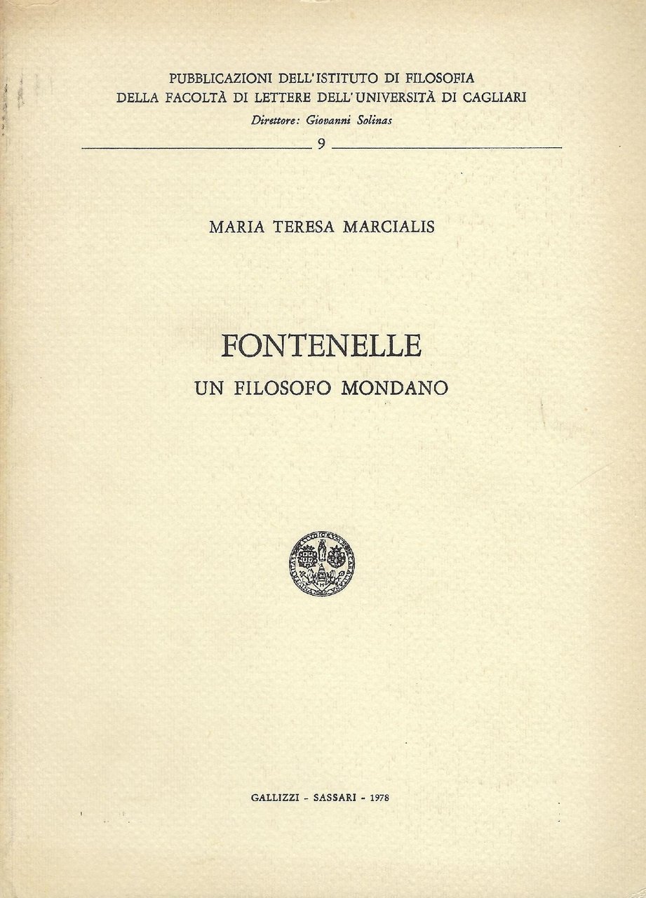 Fontenelle : un filosofo mondano