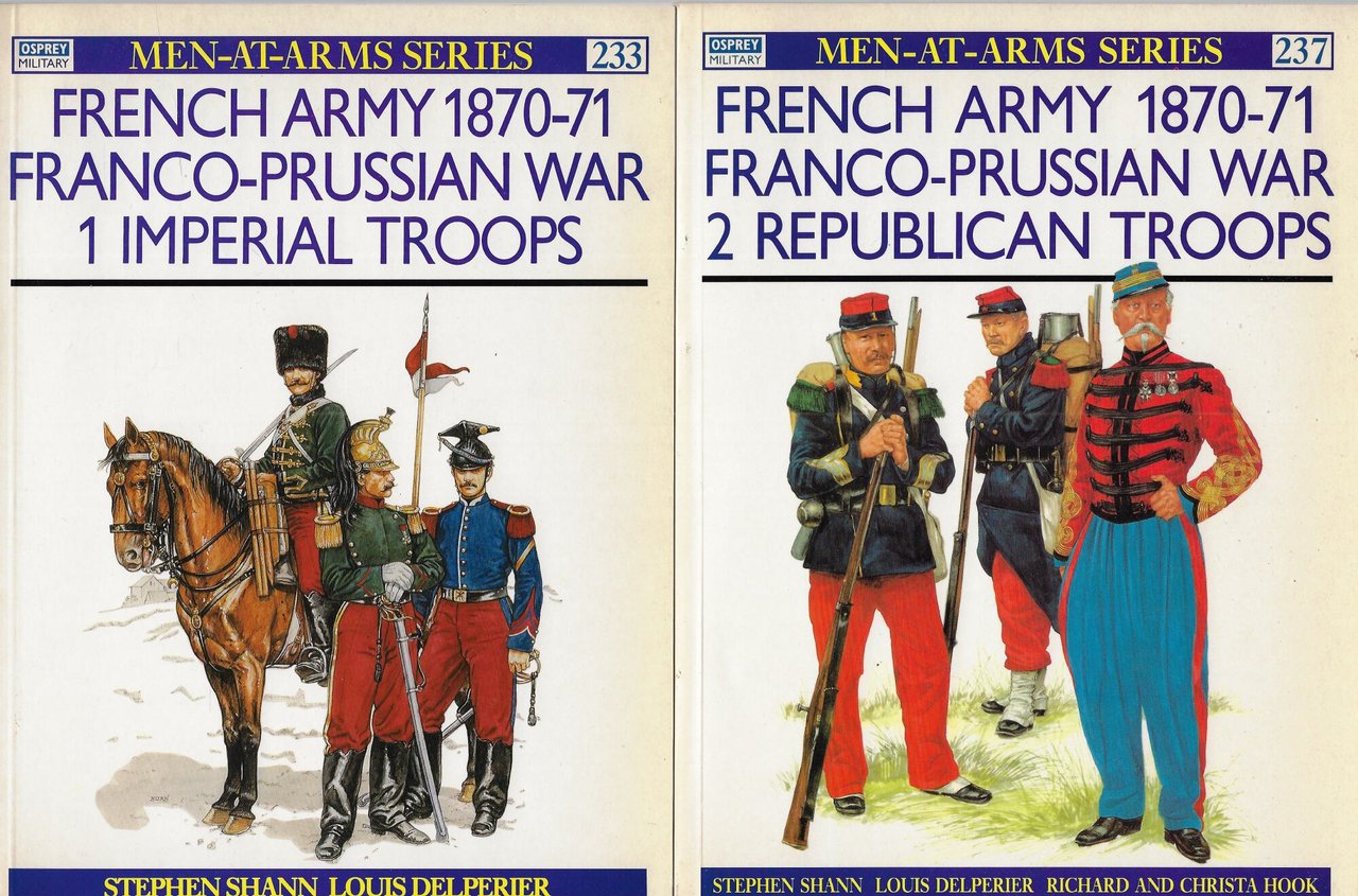 French army 1870-71 franco-prussian war (due volumi)
