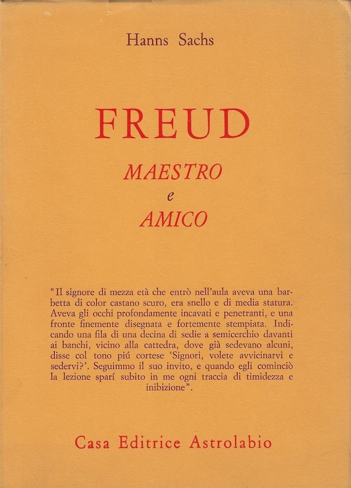 Freud, maestro e amico