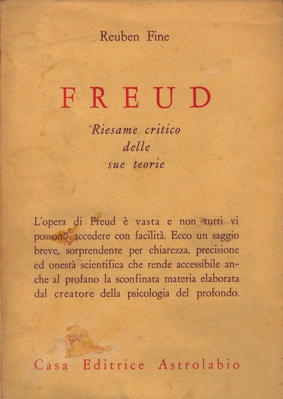 Freud : riesame critico delle sue teorie
