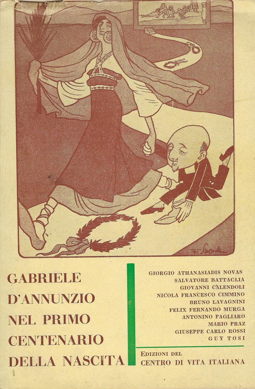 Gabriele D'Annunzio nel primo centenario della nascita