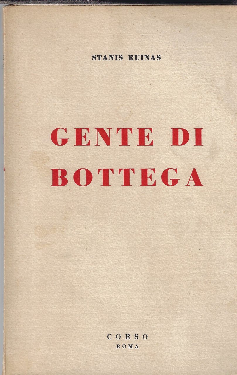 Gente di bottega