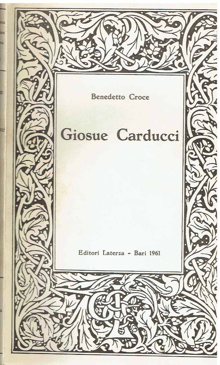 Giosue Carducci : studio critico